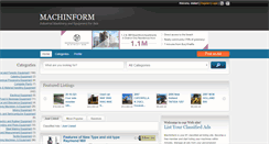 Desktop Screenshot of machinform.com